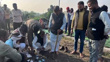 नारायणगंज: विधायक चैन सिंह ने ₹5 लाख के तीन कार्यों का किया भूमिपूजन, नारायणगंज ब्लॉक को मिली सौगात