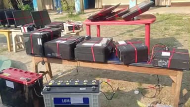 महागामा: महागामा पुलिस निरीक्षक कार्यालय में एसडीपीओ चंद्रशेखर आज़ाद ने की प्रेस कॉन्फ्रेंस