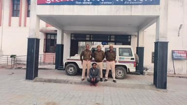 कोटड़ी: पारोली पुलिस ने अवैध खनन मामले में फरार आरोपी को किया गिरफ्तार