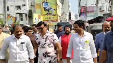 నరసరావుపేటలో పర్యటించిన సినీ నటుడు నరేశ్