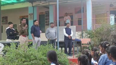 घुवारा: एसडीओपी बड़ा मलहरा ने भगवा स्कूल के छात्रों को किया जागरूक
