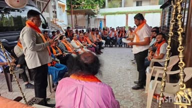 નડિયાદ: નડિયાદના ધારાસભ્ય શ્રી પંકજભાઈ દેસાઈની અધ્યક્ષતામાં સમીક્ષા બેઠક યોજાઈ..