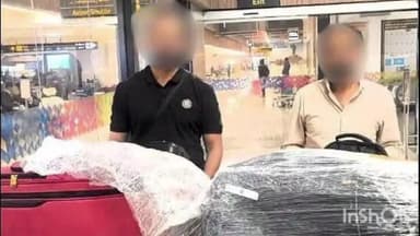 రాజేంద్రనగర్: శంషాబాద్ విమానాశ్రయంలో పట్టుబడ్డ విదేశీ సిగరెట్లు