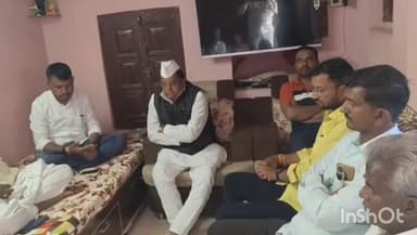 रिसोड: आमदार अमित झनक यांची खडसे परिवाराला सात्वन पर भेट