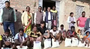 लिट्टीपाड़ा: लिट्टीपाड़ा-करणघाटी में किसानों के बीच चना बीज का वितरण