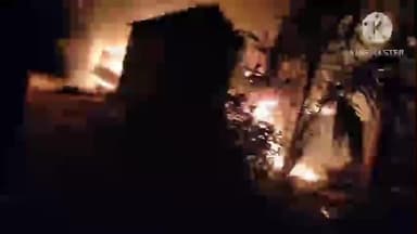 নামখানা: আগুনে লেলিহেন শিখায় পড়ে গেল আস্ত একটি বসতবাড়ি শিবনগর আবাদ এলাকার ঘটনা