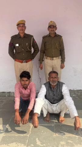 कामां: कामां पुलिस ने साइबर ठगी के मामले में दो आरोपियों को किया गिरफ्तार