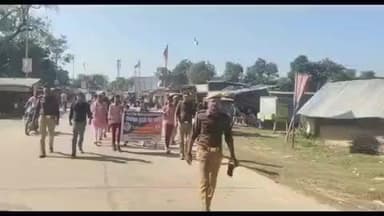 तुलसीपुर: यातायात सुरक्षा माह के तहत थाना जरवा क्षेत्र में छात्रों ने निकाली रैली, हेलमेट और सीट बेल्ट के उपयोग पर दिया जोर