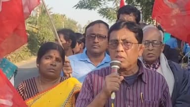 কেতুগ্রাম ১: কৃষকরা ফসলের নায্য পাচ্ছেন না বলে কেতুগ্রামে সরব CPI(M)