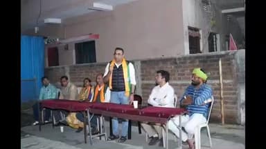 हिंगणा: निलडोह येथील निवडणुकीच्या प्रचारार्थ आमदार समीर मेघे यांची छोटेखानी बैठक पडली पार