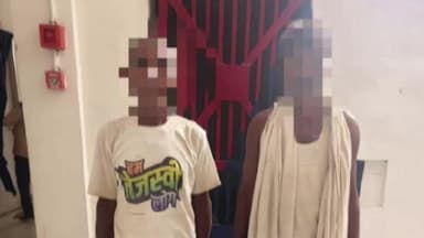 सनहौला: आमडंडा थाना पुलिस ने न्यायालय के निर्देश पर दो वारंटियों को किया गिरफ्तार