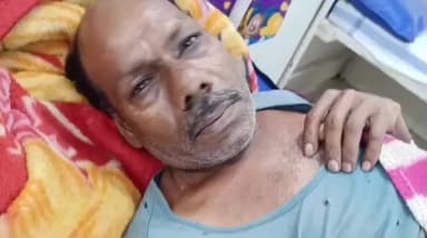 नरसिंहपुर: पिता-पुत्र के विवाद में बीच-बचाव करते समय व्यक्ति हुआ घायल, अस्पताल में भर्ती