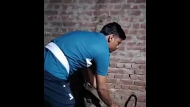 लक्सर: खानपुर गांव में अनुज धीमान के घर से खतरनाक कोबरा साँप का सर्प विशेषज्ञ ने किया रेस्क्यू