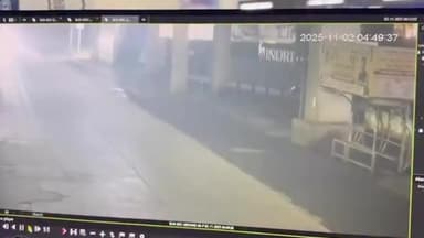 पुणे शहर: पुण्यातील कोरेगाव पार्क रस्त्यावर भीषण अपघाताचे सिसिटीव्ही फुटेज समोर