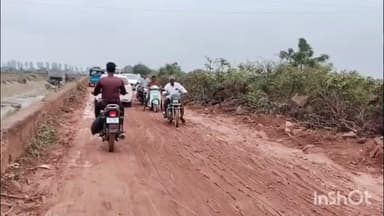 ધ્રાંગધ્રા: કુડા નર્મદા બ્રિજ નો ડાયવર્ઝન ધોવાયો આઠ ગામોને હાલાકી, વરસાદને કારણે રણકાંઠાના ગ્રામજનોને અવરજવરમાં મુશ્કેલી