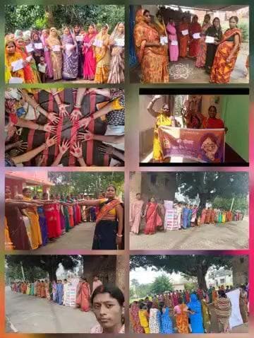 " मतदान अब मात्र तीन दिन दूर"
आंगनबाड़ी सेविकाओं तथा जीविका दीदियों द्वारा मतदाता शपथ, रैली, रंगोली, चुनावी पाठशाला तथा अन्य कार्यक्रमों द्वारा मतदाताओं को जागरूक करने का लगातार प्रयास किया जा रहा है।