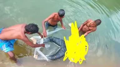 నాగనందాపురం తెలుగు గంగ కాలవలో గుర్తుతెలియని వ్యక్తి మృతదేహం లభ్యం