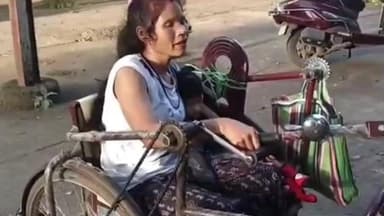 मंडला: महाराजपुर की सुनीता टांडिया ने प्रशासन से इलेक्ट्रॉनिक ट्राईसाईकिल की मांग की, विकलांग बच्चों के लिए कर रहीं संघर्ष