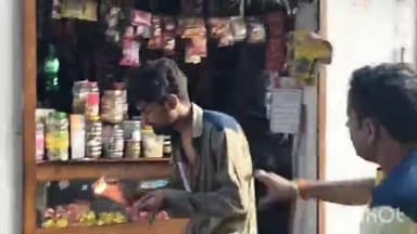 दिदौध गांव में आदतन अपराधी ने किराना दुकान में लगाई आग, दुकानदार गंभीर रूप से घायल