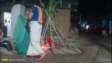 भीकनगांव: एकादशी पर्व धूमधाम से मनाया गया, शुभ कार्यों की शुरुआत, लोगों ने की आतिशबाजी, तुलसी विवाह संपन्न