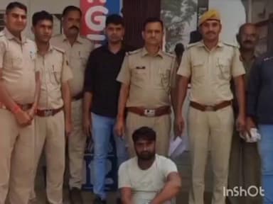 मनिया: 25000 के इनामी बदमाश को गिरफ्तार किया गया, आधा दर्जन से अधिक मामले दर्ज