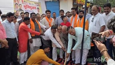 सीहोर नगर: सीहोर के वार्ड क्रमांक 9 में विधायक ने नागरिकों के साथ डामरीकरण रोड निर्माण कार्य का भूमि पूजन किया