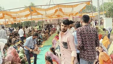 जीरापुर: ग्राम लसूडल्या खेराज में समरस भोज के साथ तुलसी विवाह सम्पन्न, बड़ी संख्या में क्षेत्रवासी हुए शामिल