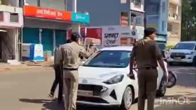 सिवनी मालवा: सिवनी मालवा में पुलिस ने बिना हेलमेट व काली फिल्म वाले 34 वाहन चालकों से ₹10600 का जुर्माना वसूला