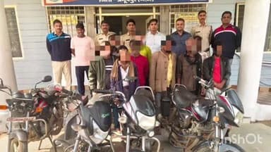 कोतमा: बिजुरी में जुआ खेलते हुए 8 आरोपी पकड़े गए