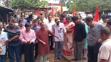 বিশালগড়: পাহাড়ে ঘুরে দাঁড়ানোর বার্তা নিয়ে বিশ্রামগঞ্জ জিএমপি-র নবম সম্মেলন