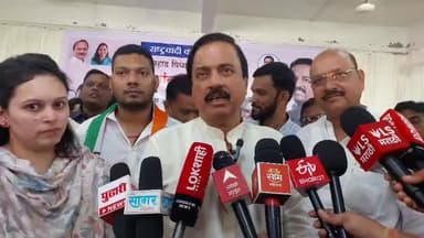 महाड: रायगडमध्ये शिवसेना शिंदे गटाला मोठा धक्का.भरत गोगावले यांचे निकटवर्तीय सुशांत जाबरे शेकडो कार्यकर्त्यांसह राष्ट्रवादीत.