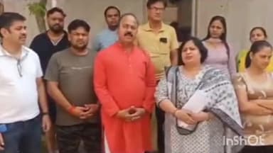 बहादुरगढ़: सेक्टर 15: ओमेक्स सिटी व बीआर सोसाइटी के लोगों ने मेंटेनेंस दरें बढ़ने का किया विरोध