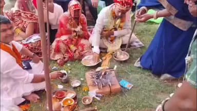 वैर: वैर में सैनी समाज का सामूहिक विवाह सम्मेलन आयोजित, 10 जोड़ों ने एक-दूसरे का हाथ थामा