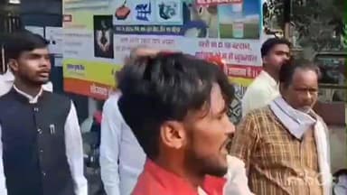 शाहजहांपुर: दूसरी शादी करने कोर्ट पहुंची विवाहिता, पति ने बीच सड़क पर पीटा, वीडियो हुआ वायरल