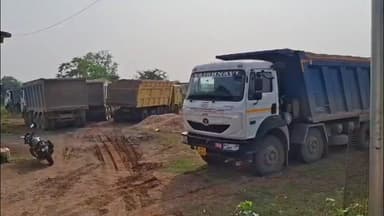 पन्ना: पन्ना में अवैध रेत परिवहन पर खनिज विभाग की बड़ी कार्रवाई, 6 डंपर जब्त