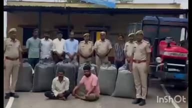 छोटीसादड़ी: DST और थाना जलोदा जागीर की कार्रवाई में सोयाबीन भूसे में छिपाया गया 331 किलो 870 ग्राम अवैध डोडाचूरा जब्त, दो गिरफ्तार