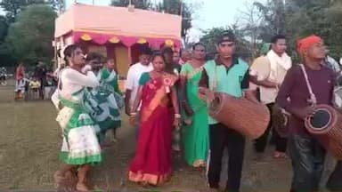 तांतनगर: जेकेपी रुलीसाई फुटबॉल प्रतियोगिता के फाइनल में मानिला देवगम (कोकचो मुखिया) मुख्य अतिथि थे