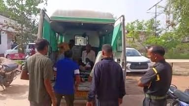 सरीला: जरिया थाना क्षेत्र के अमूंद गांव के पास तेज रफ्तार ई-रिक्शा पलटने से तीन लोग हुए घायल