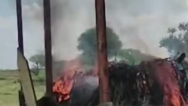 जावरा: ग्राम आलमपुर ठीकरिया में पति-पत्नी और बेटी की एक साथ निकली शव यात्रा, पूरा गांव हुआ गमगीन