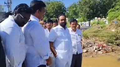 ముంపు ప్రాంతాల్లో పర్యటించిన మాచర్ల ఎమ్మెల్యే జూలకంటి