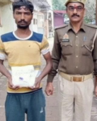 कानपुर: किदवई नगर थाने की पुलिस ने एनडीपीएस एक्ट मामले से संबंधित अभियुक्त को किया गिरफ्तार