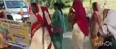 बेनीपट्टी: बेनीपट्टी में आंगनवाड़ी सेविकाओं ने CDPO के नेतृत्व में मतदाता जागरूकता रैली निकाली