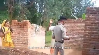 जैतहरी: जैतहरी थाना क्षेत्र में दबंगों ने तोड़ा कानून का डर, वृद्ध महिला की जमीन पर जबरन निर्माण जारी