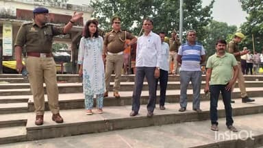 कन्नौज: अपर पुलिस अधीक्षक अजय कुमार ने कार्तिक पूर्णिमा गंगा स्नान के दृष्टिगत मेंहदी घाट पर तैयारियों का किया निरीक्षण