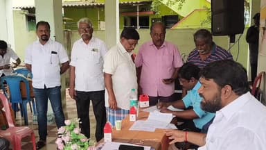 வண்டலூர்: நந்திவரம் கூடுவாஞ்சேரி நகராட்சியில் சிறப்பாக நடைபெற்ற வார்டு சிறப்பு கூட்டம் நடைபெற்றது