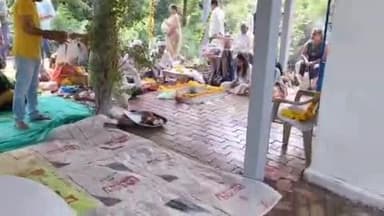 મહુવા: પુના ગામે કાકા બળિયાબાપુ ની જાત્રા ને વરસાદનું વિઘ્ન.