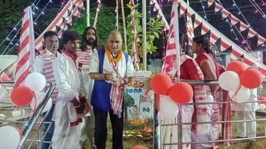 नामकुम: मकचुंद टोली में देवठान जतरा महोत्सव का आयोजन, विधायक सीपी सिंह हुए शामिल