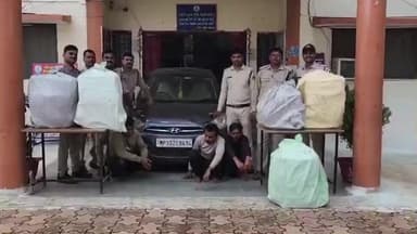 पन्ना: पन्ना पुलिस की बड़ी कार्रवाई: 178 लीटर अवैध शराब के साथ तीन आरोपी गिरफ्तार, आई-10 कार सहित 6 लाख का माल ज़ब्त