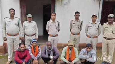 कोतमा: थानगांव में शिकार करने की कोशिश में पांच आरोपी गिरफ्तार