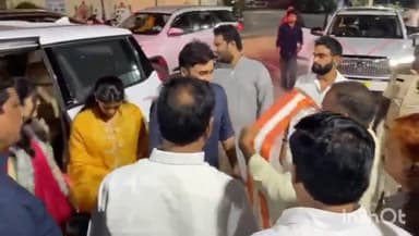 పూతలపట్టు: కాణిపాకం స్వామివారి సేవలో సినీ నటుడు నారా రోహిత్ దంపతులు స్వాగతం పలికిన ఎమ్మెల్యే మురళీమోహన్